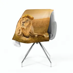 Fleece Blanket King of Beasts