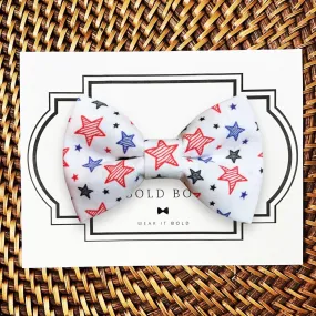 Fourth of July Stars Bow Tie for Dog Collar or Cat Collar