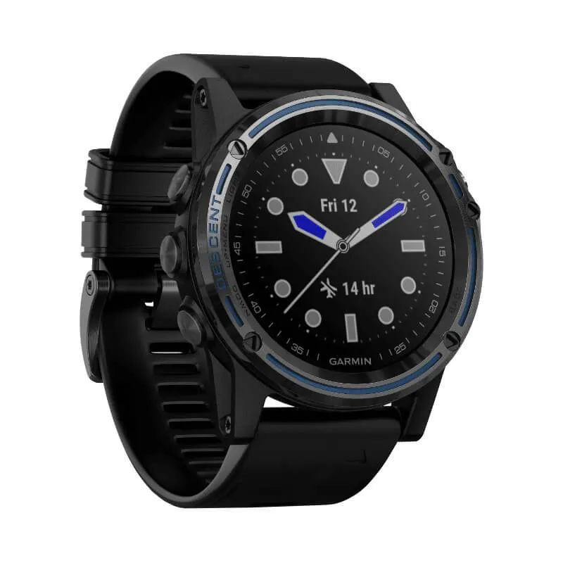 Garmin Descent Mk1 Titanium with Black Band
