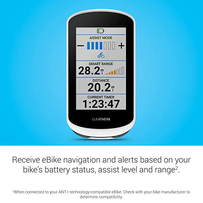 Garmin Edge Explore 2 Power Mount Bundle Includes Power Pin Connectors, 010-02703-01