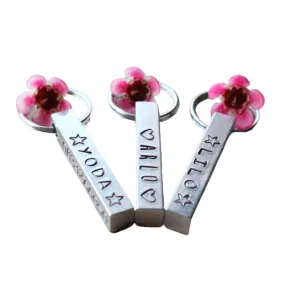 Hand Stamped Tags: Aluminium