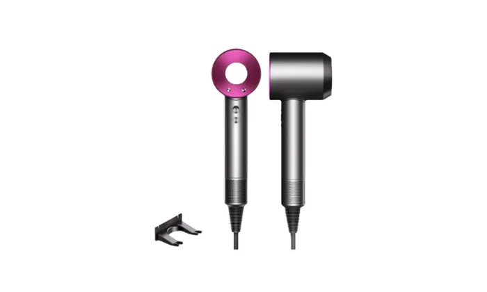 High-Performance Digital Hair Dryer - Rose Red