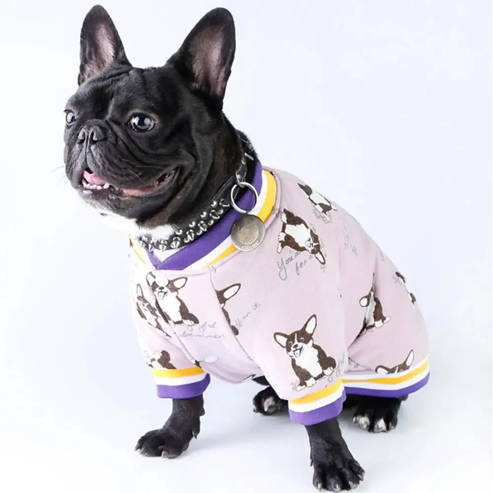 KEMISIDI Dog Bomber Jacket