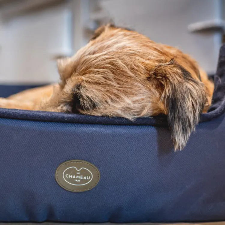 Le Chameau Dog Bed - Dark Blue