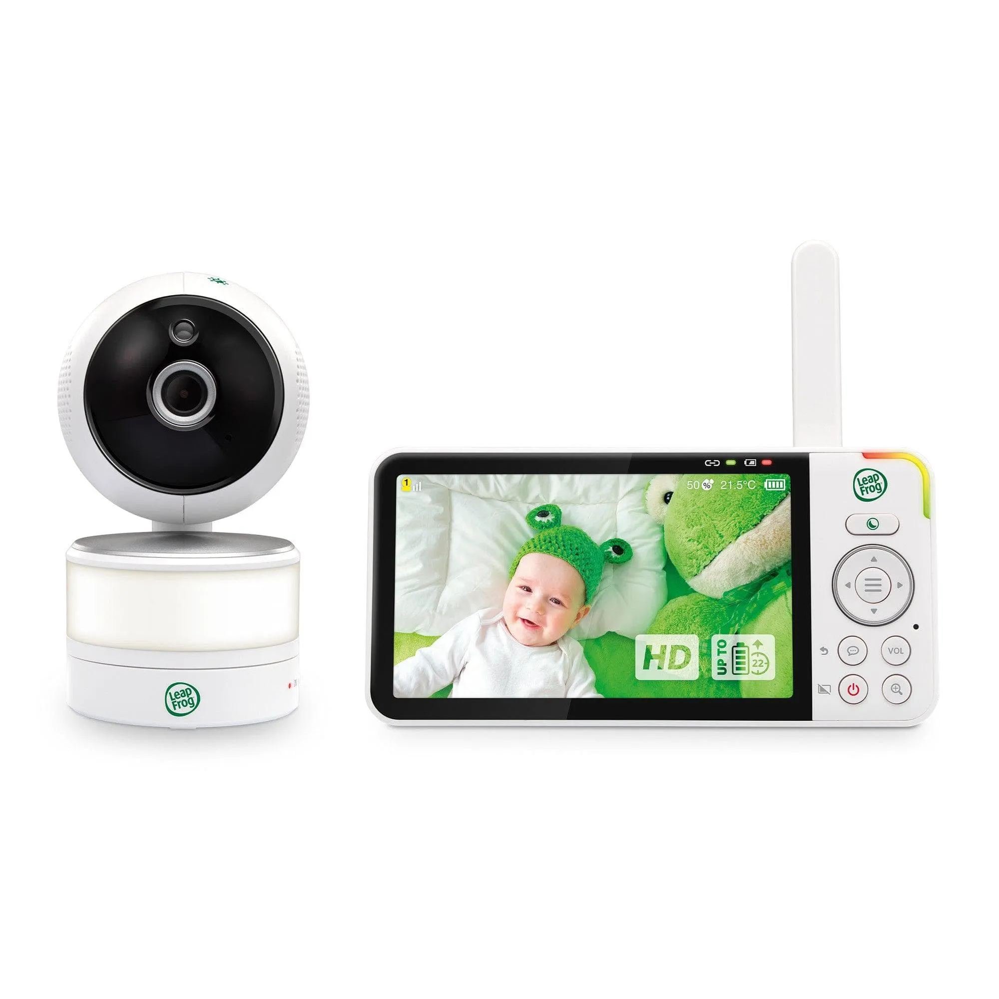 LeapFrog LF915HD 5" Video Baby Monitor with Colour Night Vision - White