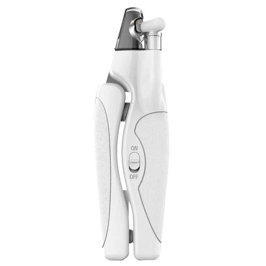 LED Pet Nail Clipper with USB Charging & Precise Trimming Care