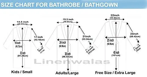 Linenwalas Super Comfort Unisex Waffle Bathrobe - (White) (Adult/Medium)