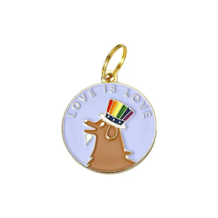 Love is Love Pet ID Tag
