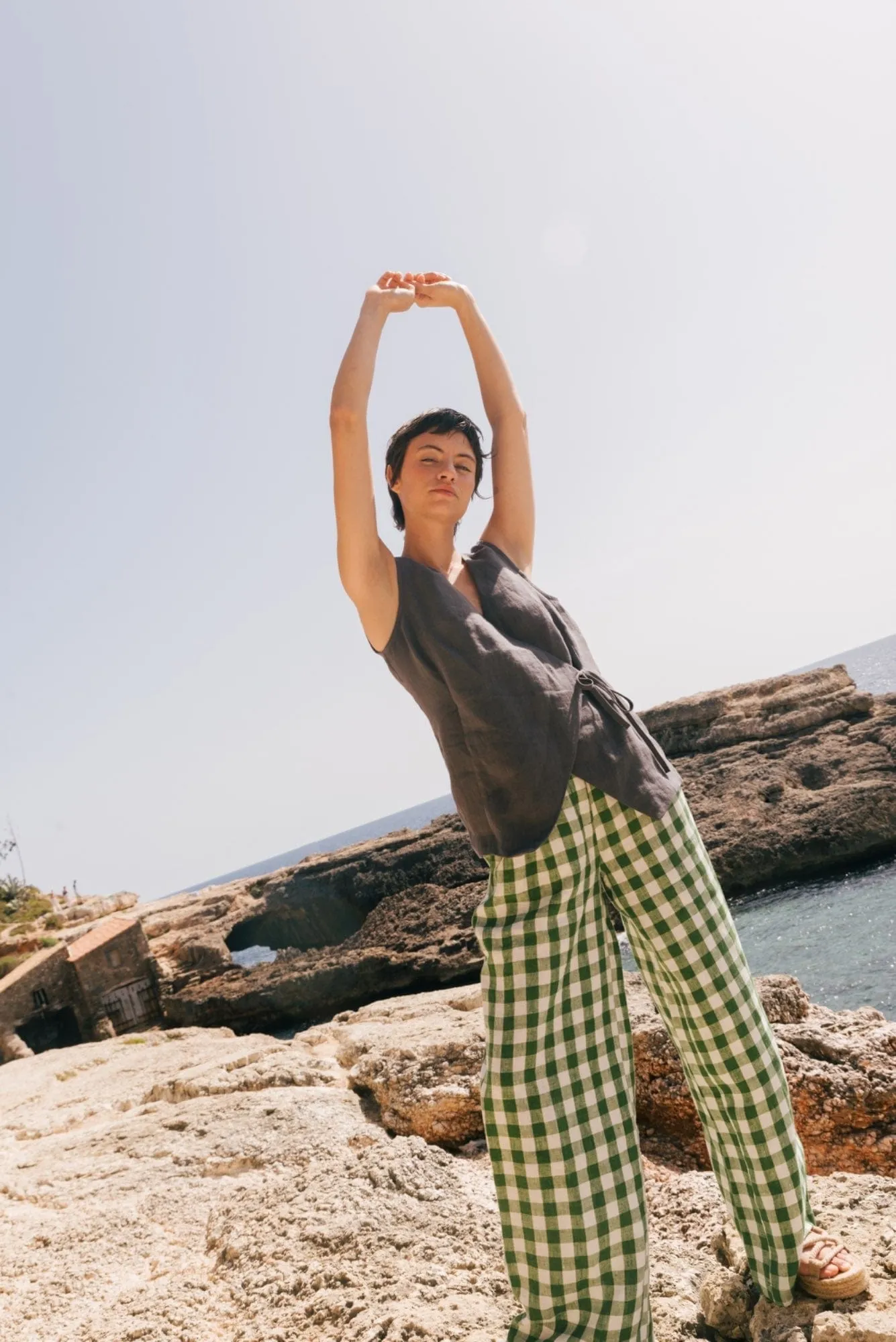 Lydia Linen Classic Trousers | Multiple Colours