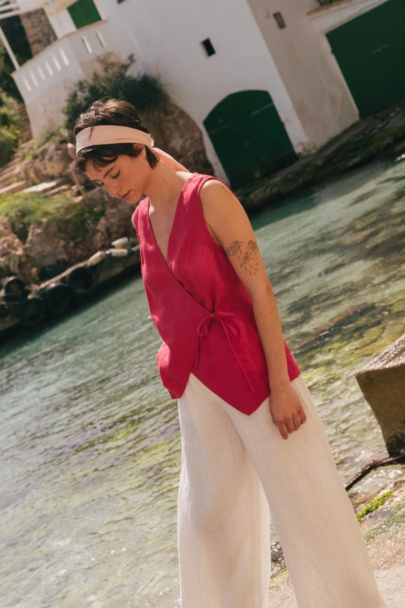 Lydia Linen Classic Trousers | Multiple Colours