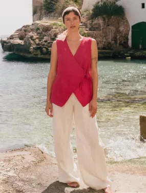 Lydia Linen Classic Trousers | Multiple Colours