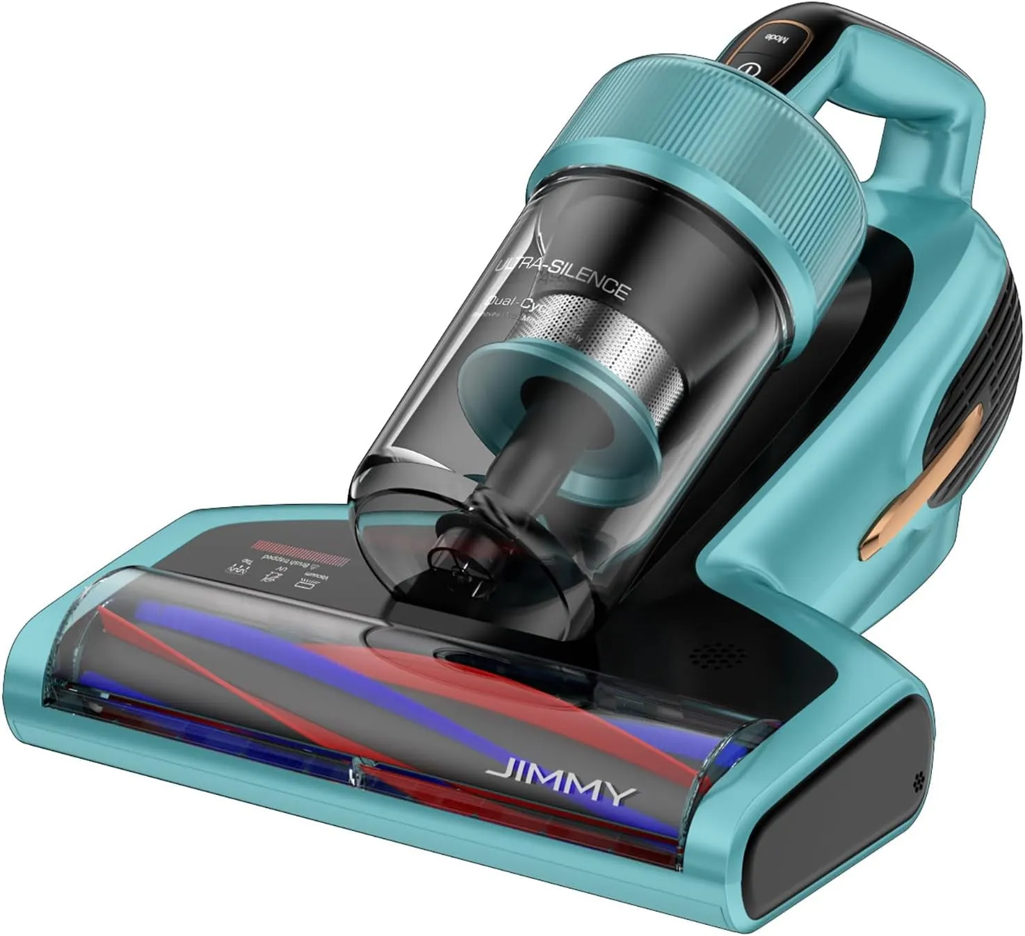 Mattress Vacuum Cleaner with Dust Sensor, Anti-Allergen Bed Vacuum Cleaner with UV Lights & Ultrasonic & 5S Quick Heating, 16Kpa Suction 480W Handheld Vacuums for Pet Hair (BX7 Pro, Corded)