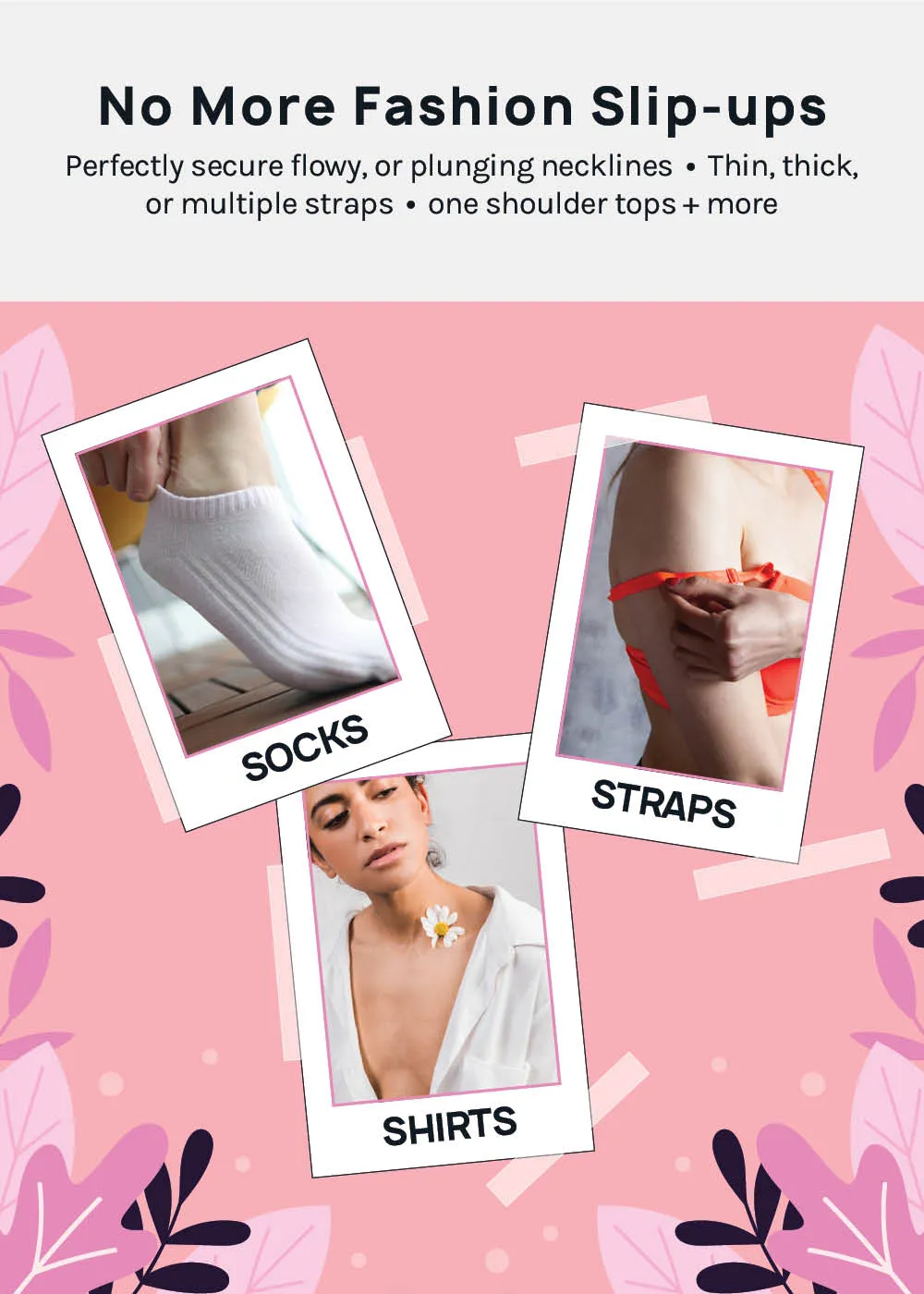 Miss A No-Show Body   Clothing Adhesive Strips