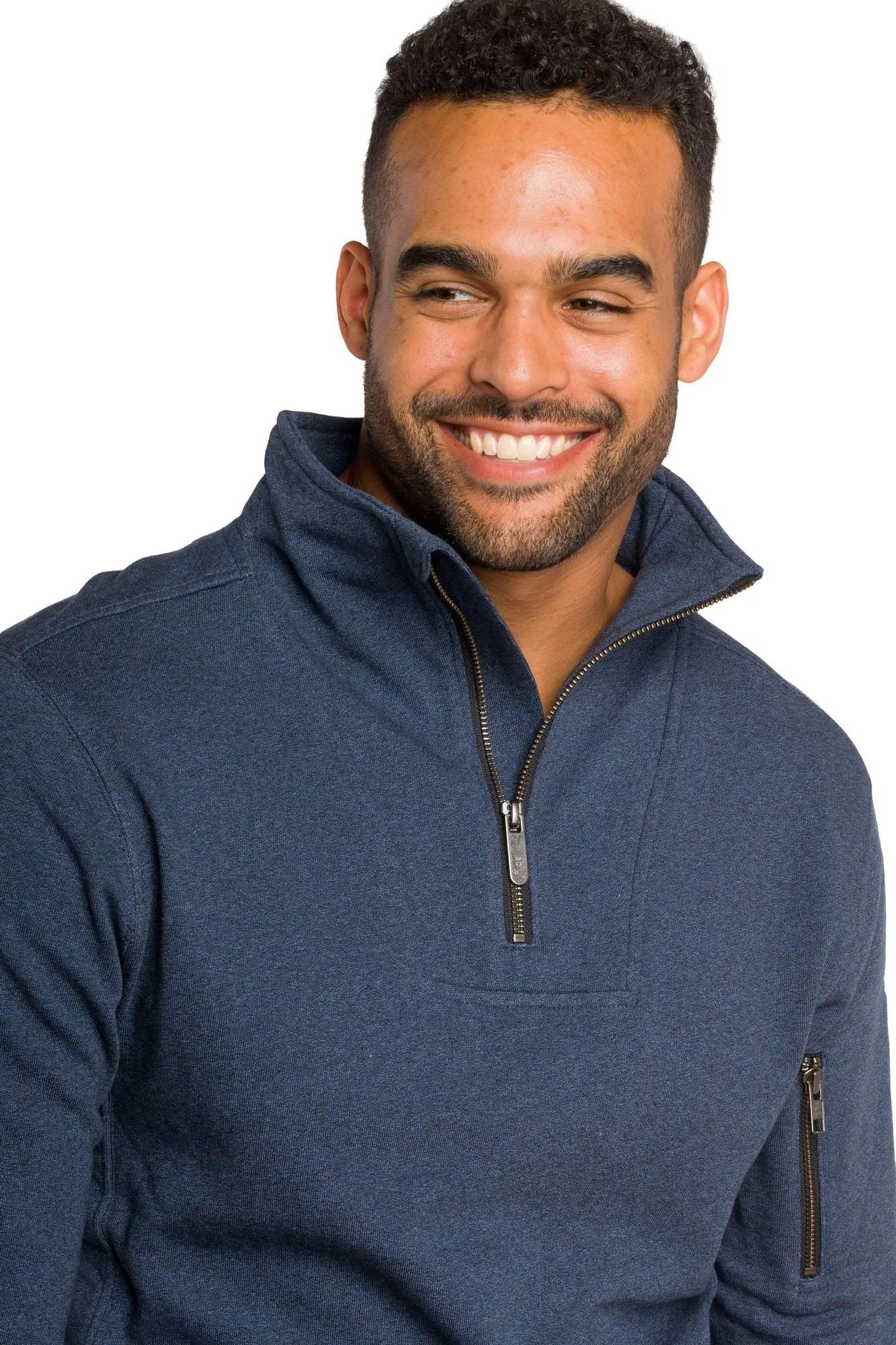 Oskar | Men's 1/4 Zip Long Sleeve Pullover