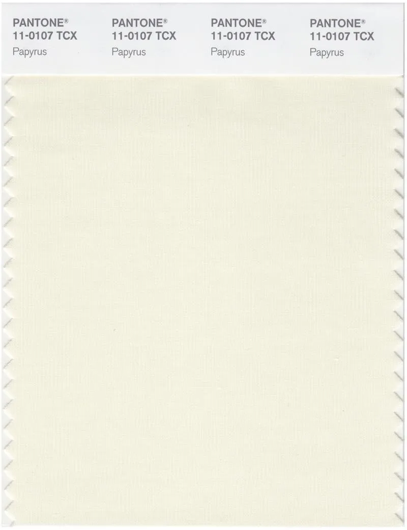 Pantone Smart 11-0107 TCX Color Swatch Card | Papyrus