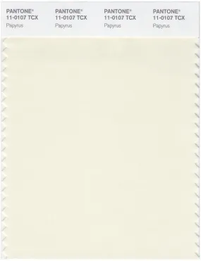 Pantone Smart 11-0107 TCX Color Swatch Card | Papyrus