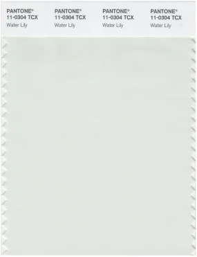 Pantone Smart 11-0304 TCX Color Swatch Card | Water Lily