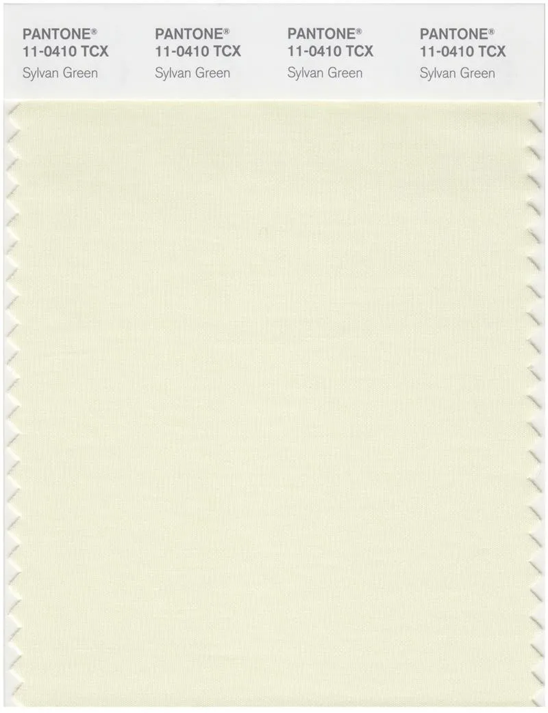 Pantone Smart 11-0410 TCX Color Swatch Card | Sylvan Green