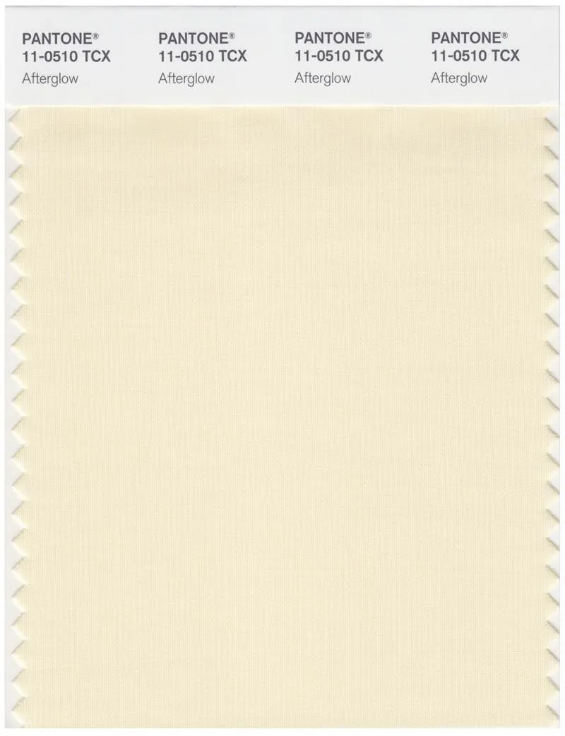 Pantone Smart 11-0510 TCX Color Swatch Card | After Glow
