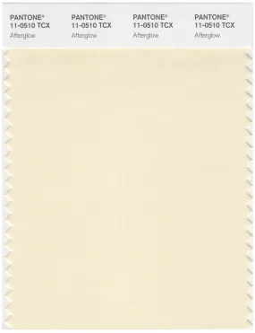 Pantone Smart 11-0510 TCX Color Swatch Card | After Glow