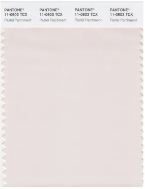 Pantone Smart 11-0603 TCX Color Swatch Card | Pastel Parchment
