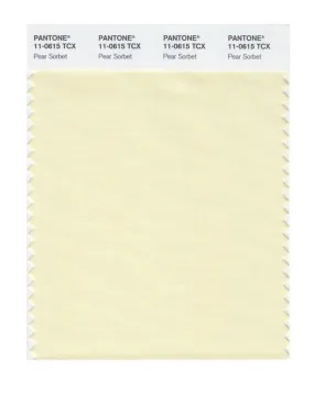 Pantone Smart 11-0615 TCX Color Swatch Card | Pear Sorbet