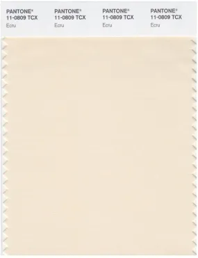 Pantone Smart 11-0809 TCX Color Swatch Card | Ecru