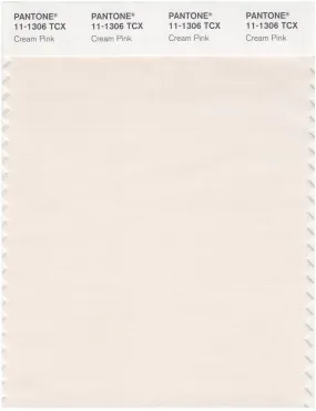 Pantone Smart 11-1306 TCX Color Swatch Card | Cream Pink