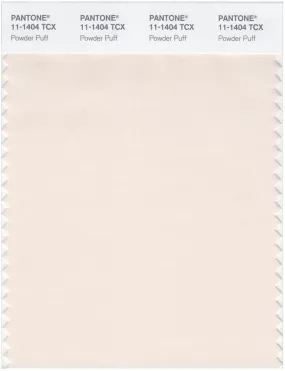 Pantone Smart 11-1404 TCX Color Swatch Card | Powder Puff