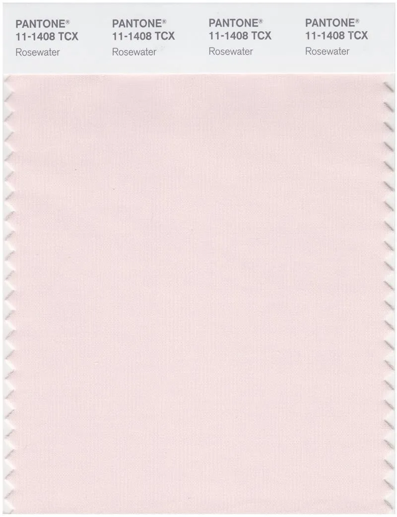 Pantone Smart 11-1408 TCX Color Swatch Card | Rosewater
