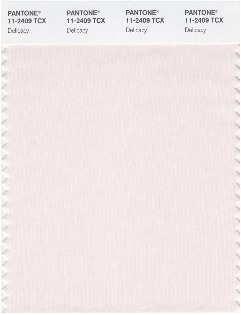 Pantone Smart 11-2409 TCX Color Swatch Card | Delicacy