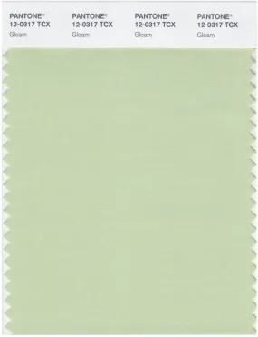 Pantone Smart 12-0317 TCX Color Swatch Card | Gleam