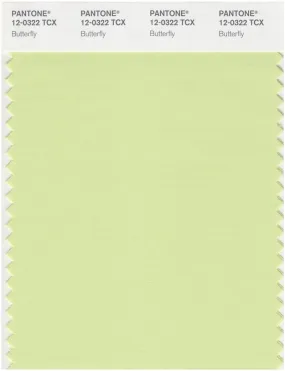 Pantone Smart 12-0322 TCX Color Swatch Card | Butterfly