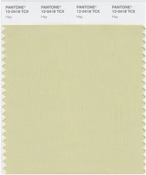 Pantone Smart 12-0418 TCX Color Swatch Card | Hay