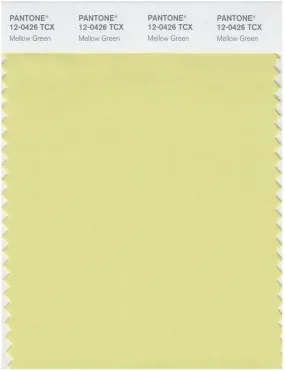 Pantone Smart 12-0426 TCX Color Swatch Card | Mellow Green