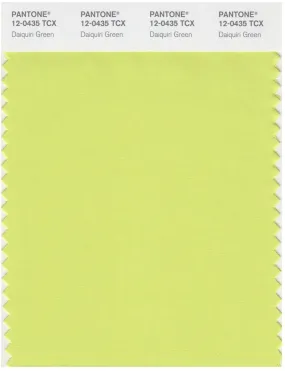 Pantone Smart 12-0435 TCX Color Swatch Card | Daiquiri Green