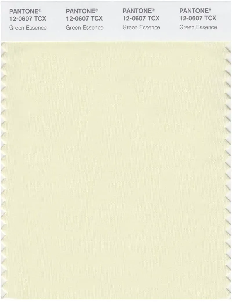 Pantone Smart 12-0607 TCX Color Swatch Card | Green Essence