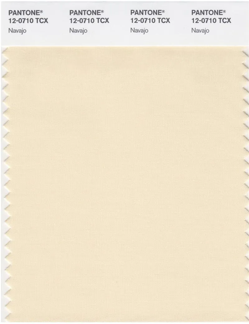 Pantone Smart 12-0710 TCX Color Swatch Card | Navajo
