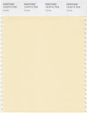 Pantone Smart 12-0712 TCX Color Swatch Card | Vanilla
