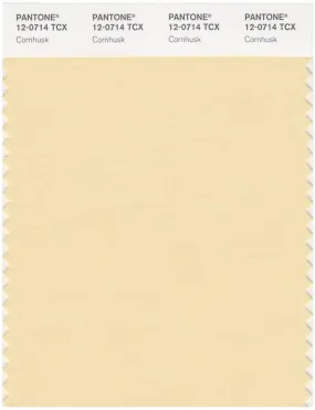 Pantone Smart 12-0714 TCX Color Swatch Card | Cornhusk