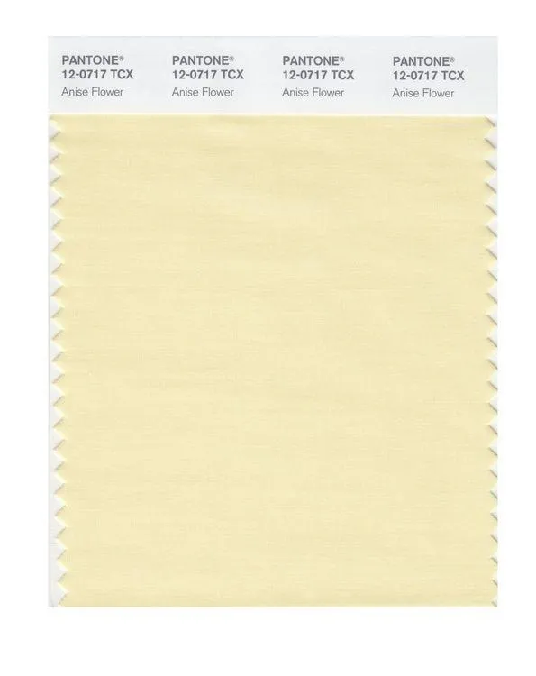 Pantone Smart 12-0717 TCX Color Swatch Card | Anise Flower