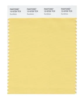 Pantone Smart 12-0729 TCX Color Swatch Card | Sundress