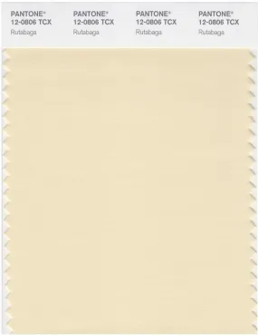 Pantone Smart 12-0806 TCX Color Swatch Card | Rutabaga