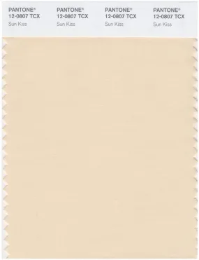 Pantone Smart 12-0807 TCX Color Swatch Card | Sun Kiss