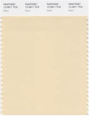Pantone Smart 12-0811 TCX Color Swatch Card | Dawn
