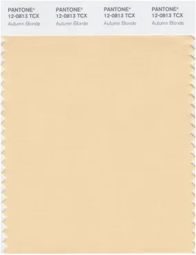 Pantone Smart 12-0813 TCX Color Swatch Card | Autumn Blonde