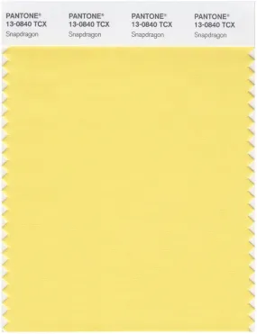 Pantone Smart 13-0840 TCX Color Swatch Card | Snapdragon