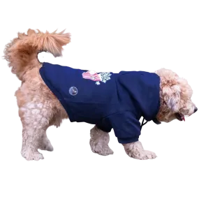 Pet Snugs Popcorn Print Sweatshirt for Dogs (Navy Blue)