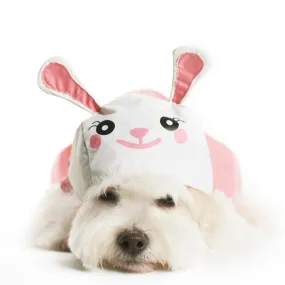 Pink Bunny Dog Raincoat