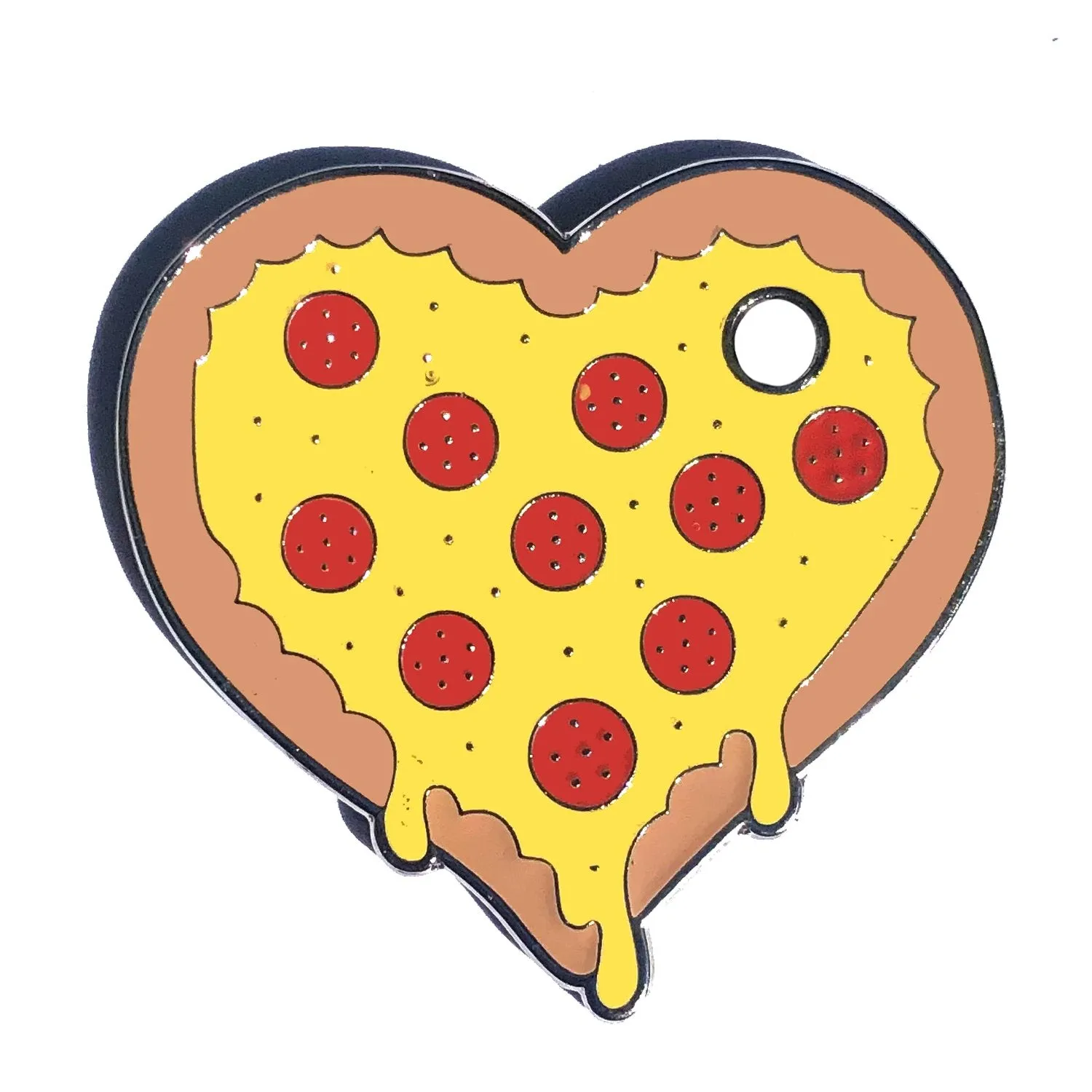 Pizza Pet ID Tag